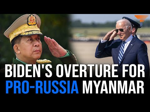 Myanmar Junta gets baptized by Biden