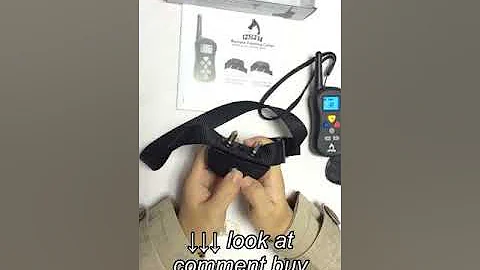 WELLTURN New Brand Patpet PTS 008 Remote Dog Training Collar User Guide