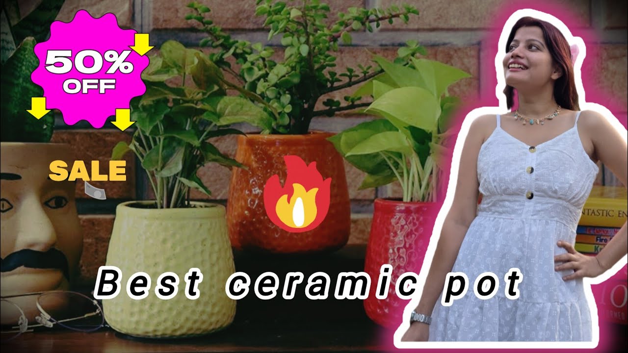 Керамические горшки для балкона и сада на крыше | Керамические горшки для растений | Идеи для сад...