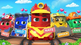 Trem de bombeiro | mighty express gameplay screenshot 4