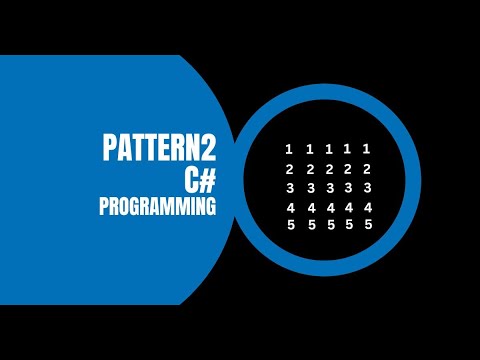 C# pattern program2