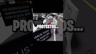 Estão fazendo PROTESTOS no ROBLOX?! #shorts #fyp #games #roblox #robloxmemes #robloxshorts
