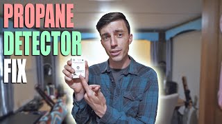 UNSAFE! - Failed RV Propane Gas Detector Replacement - RV Life