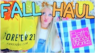 HUGE Fall Haul 2016! @misslexamae