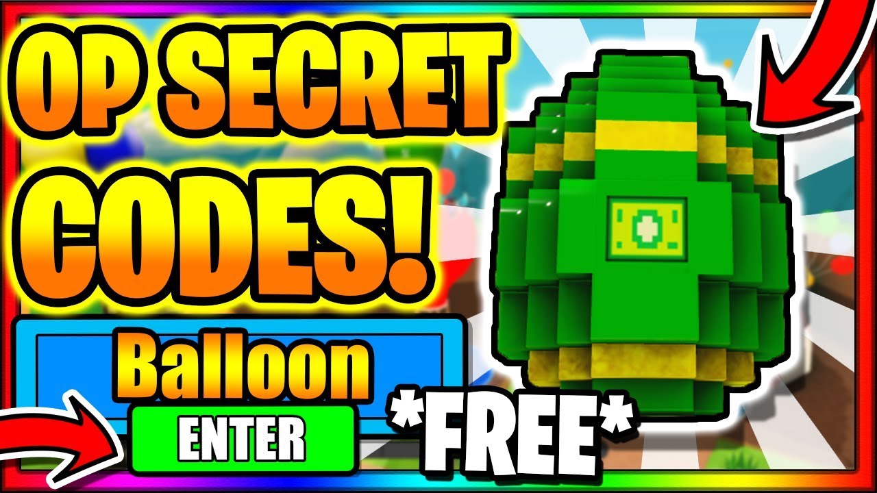 All New Secret Op Working Codes Roblox Balloon Simulator 2 Youtube - balloon simulator roblox bubble gum simulator codes