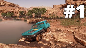 Expeditions: A Mudrunner Game - Part 1 - Completing 1/5 of Little Colorado