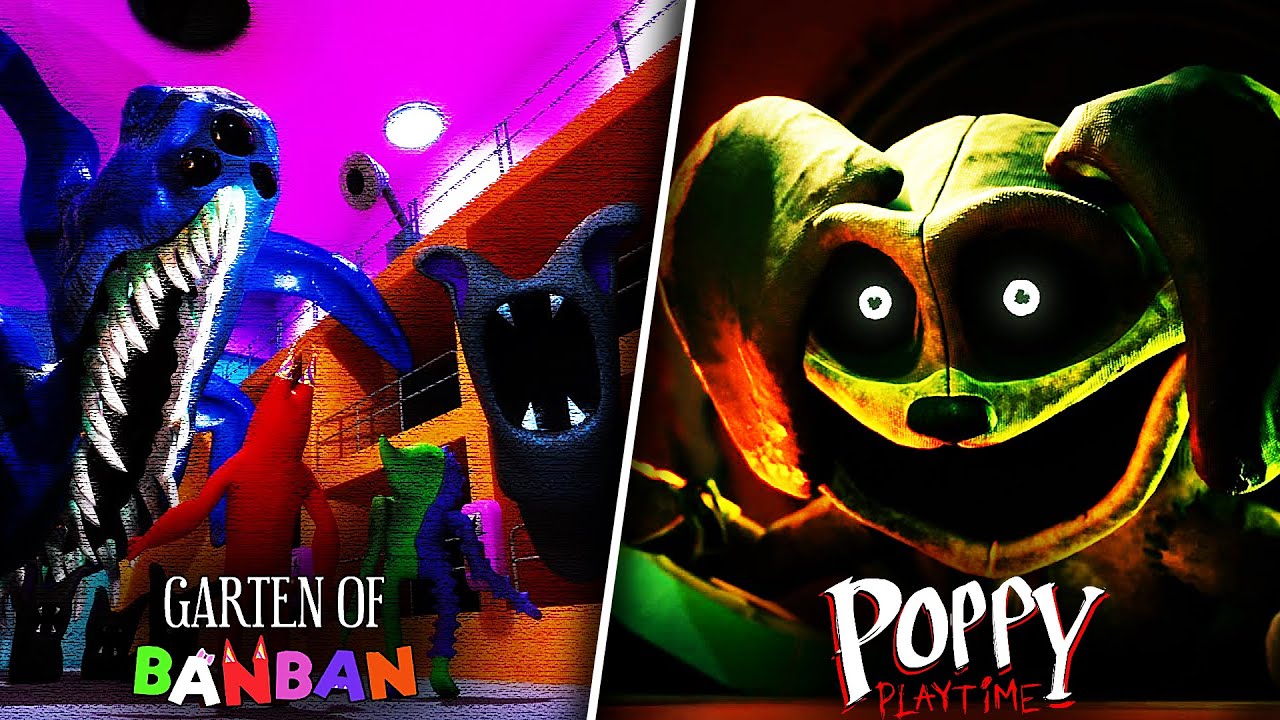 Garten of Banban 6 VS Poppy Playtime: Chapter 3 - Comparison trailers