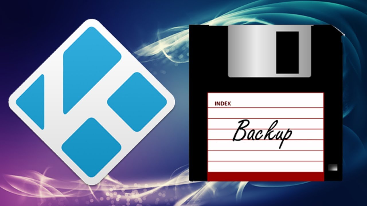 Kodi | Backup erstellen und wieder aufspielen