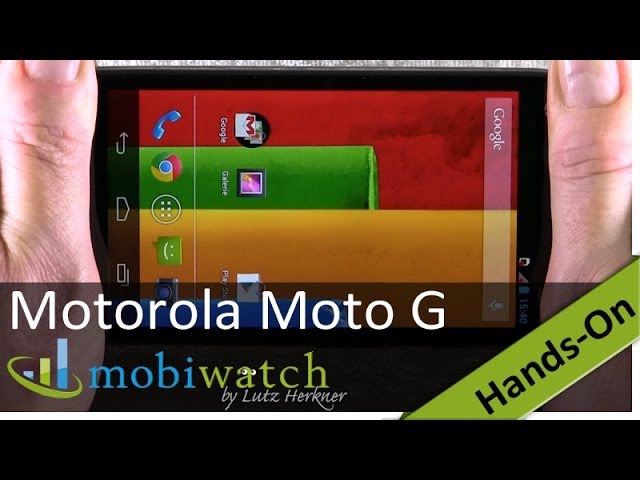 Hands On The Motorola Moto G: Solid Android Phone At Cut Price class=