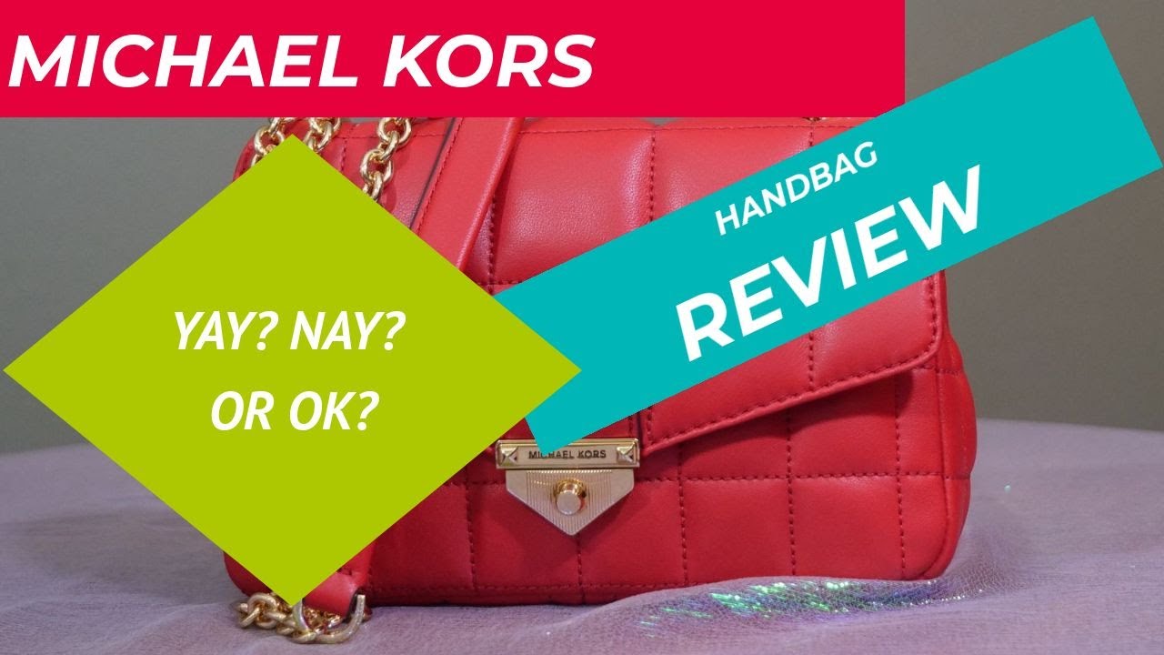 What Fits in my Michael Kors Soho Small Quilted Leather Shoulder