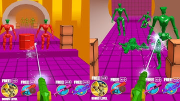 Slice Them All! Slicing gameplay! very satisfying and relaxing ASMR games