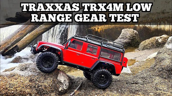 Traxxas Trx4m Low Range Gears and Bearings Test