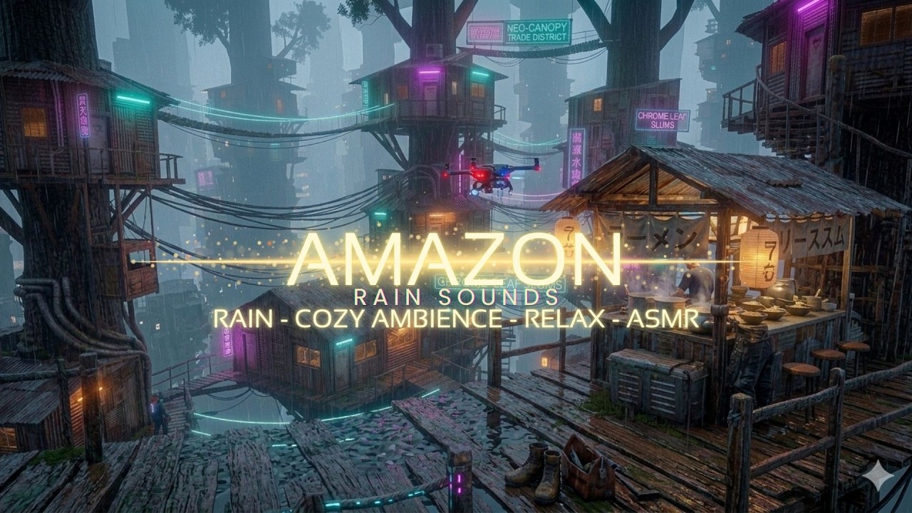 🌧️ Chuva Relaxante para Dormir 🌿 | Rain Cozy Ambience ASMR 🌧️ #90