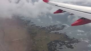Flight leaving the coast of Iceland by Jaymes Grossman 30 views 1 year ago 1 minute, 18 seconds