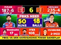SRH vs PBKS | Match 49 | BIG RUN CHASE | IPL | Gameplay