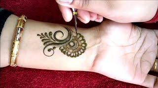 Latest Stylish Arabic Mehndi Design || Arham Mehndi Designs