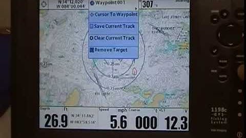 How To Create a Target Around A Waypoint - iboats.com