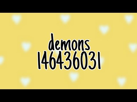 Roblox Music Code Demons Imagine Dragons Youtube