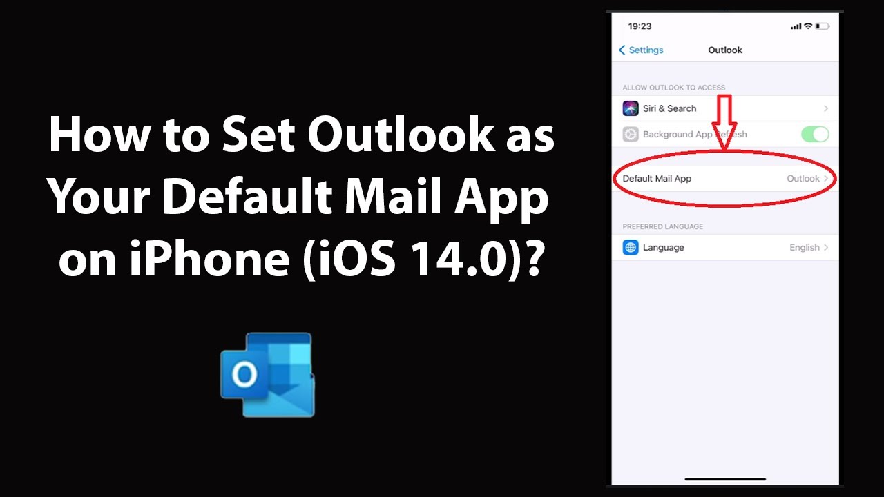 How To Set Outlook As Your Default Mail App On IPhone iOS 14 0 YouTube