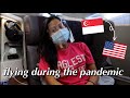 FLYING 27 HOURS DURING THE CORONAVIRUS PANDEMIC (Singapore to USA)