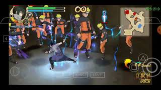 Sasuke vs 100.000 Naruto Clone