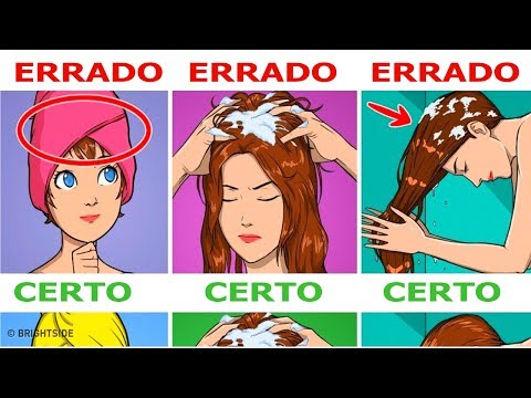 Vídeo: 3 maneiras de lavar uma trama de cabelo