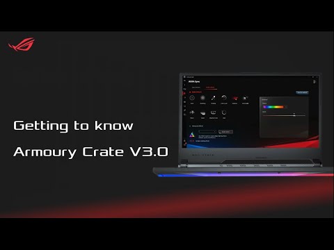 Знакомство с Armoury Crate 3.0    | ASUS SUPPORT
