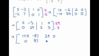 8. Matrix inverses 1