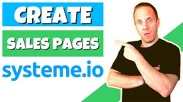 Systeme.IO Tutorial - How to Create a Sales Page with Systeme.IO - Day 9 of 25 with Systeme.IO