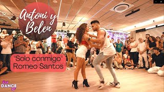 SOLO CONMIGO - ROMEO SANTOS / ANTONI Y  BELEN / BCN Dance Life Bachata