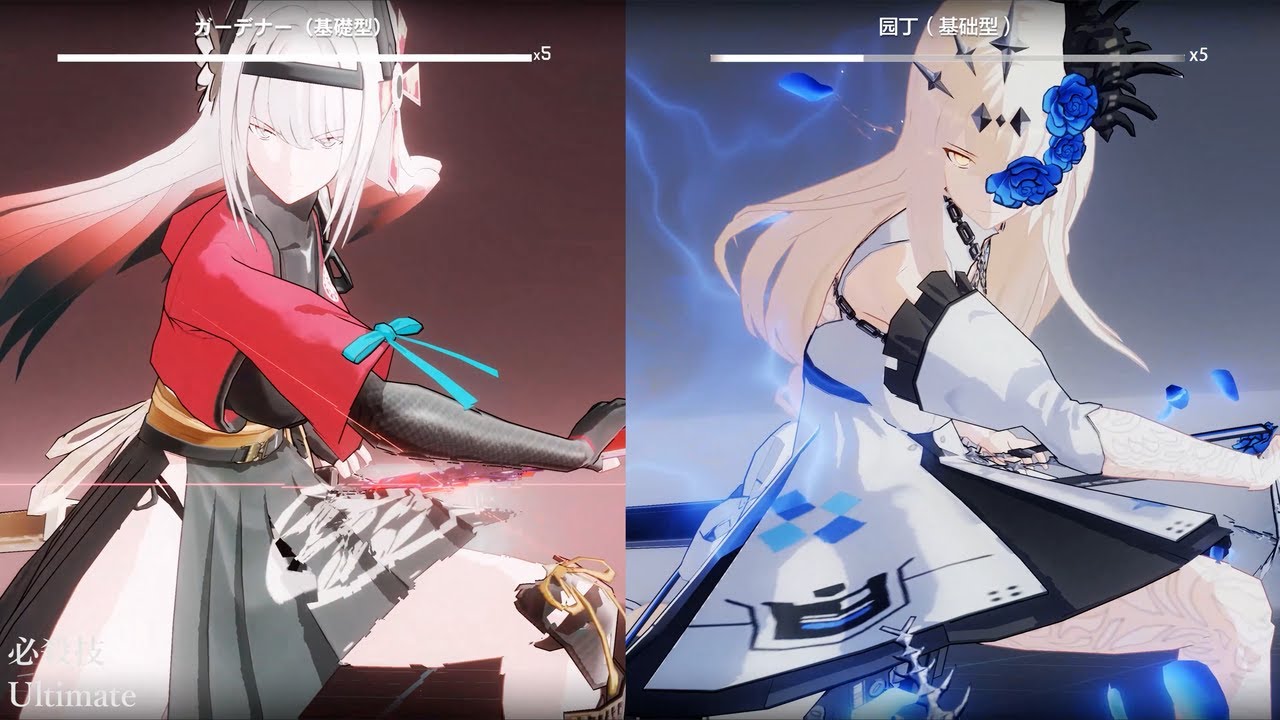 【PUNISHING: Gray Raven-CN】Lucia Crimson Abyss Effect Comparison ルシア・深淵の紅 エフェクト比較【パニグレ】