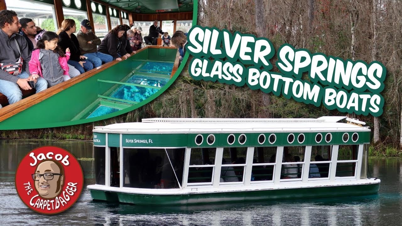Silver Spring's Glass Bottom Boats YouTube