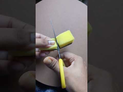 Make sponge for painting at home