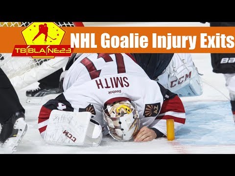 NHL Goalie Injury Exits
