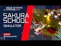 Pesawat Santa melawan Ufo Sakura School Simulator #sakuraschoolsimulator #gameplay