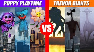 Poppy Playtime vs Trevor Giant Battles | SPORE