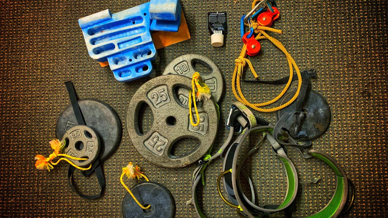 Training for Rock Climbing Strength Hangboard YouTube