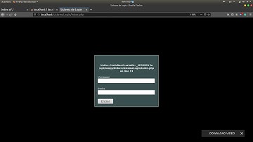 Sistema de Login com PHP e MYSQL para Iniciantes 2/3