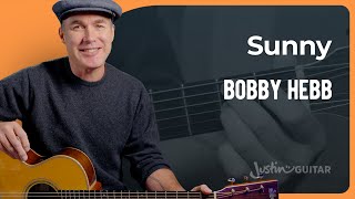 Sunny by Bobby Hebb | Guitar Lesson screenshot 4