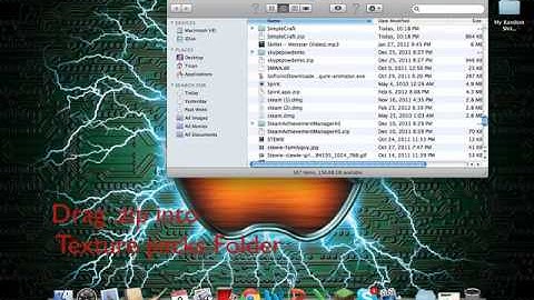 Minecraft-Install Texture Pack 1.2.5 Mac