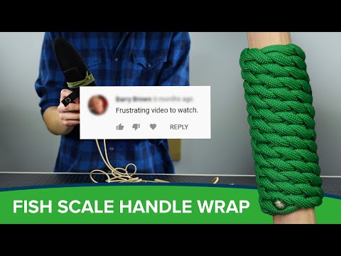 Paracord Handle Wrap Tutorials 