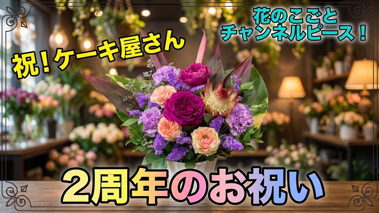 Flower Arrangement] Captivating at first sight! How to make a