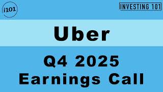 Uber Q4 2025 Earnings Call