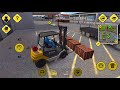 Construction Simulator 2014 - Flatbed Truck with Crane - Gameplay