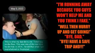 Autism Faker Andrew Ditch Runs Away From Home And His Dads Couldnt Sound Happier