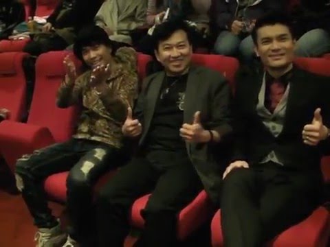 20160109許仁杰（陳子鈞Stanly）.郭耀仁-「他媽²的藏寶圖」下午一點場-映後大合照(幸提供)