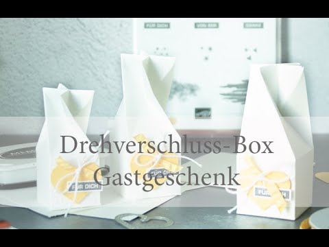 Drehverschluss-Box als Gastgeschenk