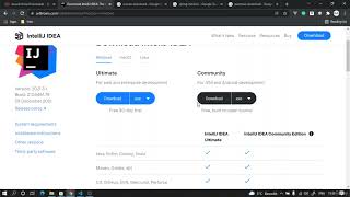 Installing Java Intellij Maven Postman SpringInitializer