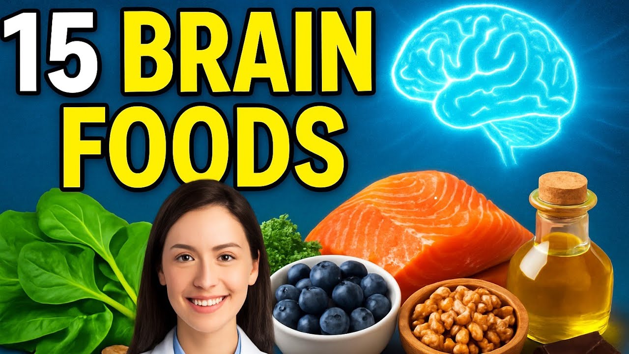 15 Powerful Brain Foods to Boost Focus, Memory & Mental Clarity 🧠🥗 ...