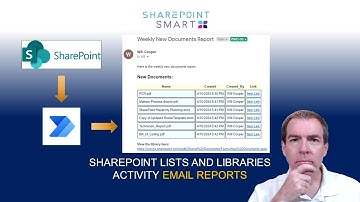 Create SharePoint Lists and Libraries Activity Reports using Power Automate